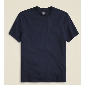 J.Crew Classic Broken-In Short Sleeve Crewneck Tee Mens L Black Pullover Cotton